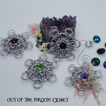 Chainmaille ornaments